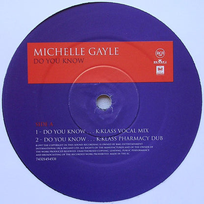 Michelle Gayle : Do You Know (12")