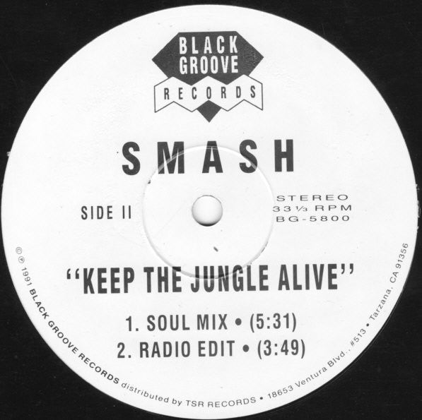 Smash (9) : Keep The Jungle Alive (12")