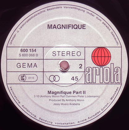 Magnifique : Magnifique (Part 1 & 2) (12")