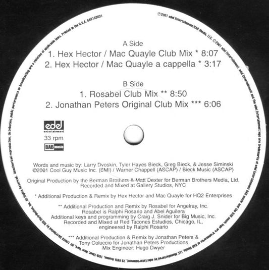 Kim Sozzi : Feelin' Me (12")