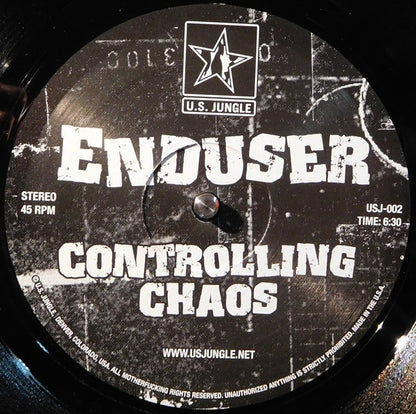 Enduser / Rekstad : Controlling Chaos / Hands Up Johnny (12")