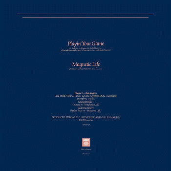Blaine L. Reininger : Playin' Your Game / Magnetic Life (12", EP)