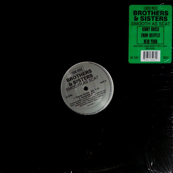 Brothers & Sisters : Smooth As Scat (12")