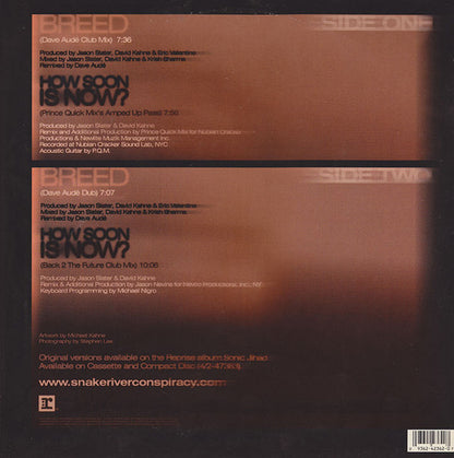 Snake River Conspiracy : Breed / How Soon Is Now? (12")