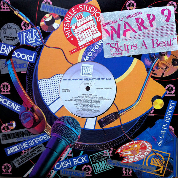 Warp 9 : Skips A Beat (12", Promo)