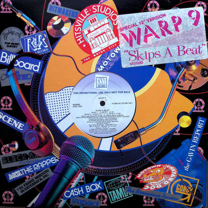 Warp 9 : Skips A Beat (12", Promo)