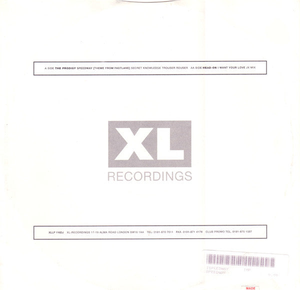 Various : XL Recordings: The Fifth Chapter - The Heavyweight Selection - DJ Sampler (12", Promo, Smplr)