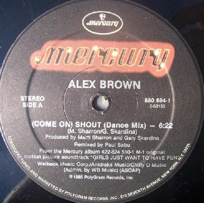 Alex Brown : (Come On) Shout (12")