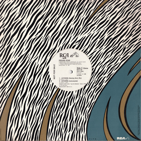 Pseudo Echo : Listening (12", Promo)