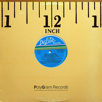 Kool & The Gang : Take My Heart (12", Promo)