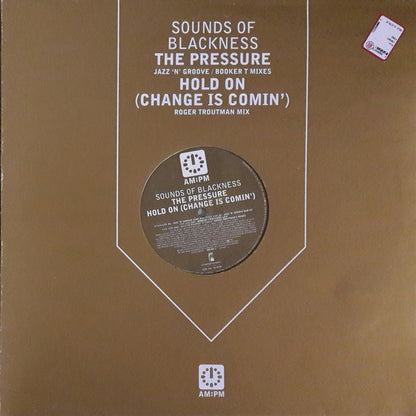 Sounds Of Blackness : The Pressure / Hold On (Change Is Comin') (12", Single)