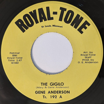 Gene Anderson : The Gigilo / The Loneliest One (7")
