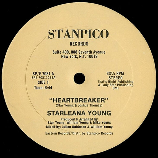 Starleana Young : Heartbreaker (12", Single)