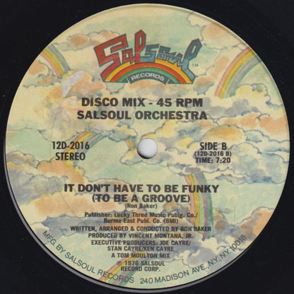 Double Exposure / Salsoul Orchestra* : My Love Is Free / It Don't Have To Be Funky (To Be A Groove) (12")
