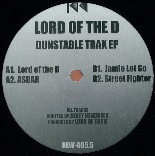 Lord Of The D : Dunstable Trax EP (12", EP)