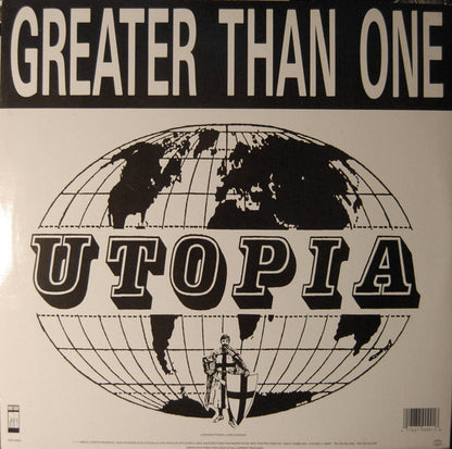 Greater Than One : Utopia (12")