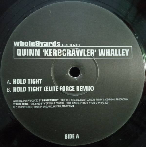 Quinn Whalley : Hold Tight (12")
