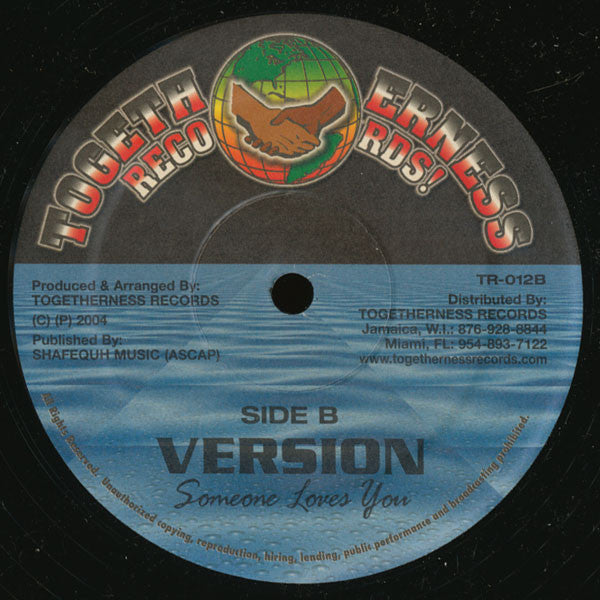 Anthony B Feat. Aisha Davis : Someone Loves U (12")