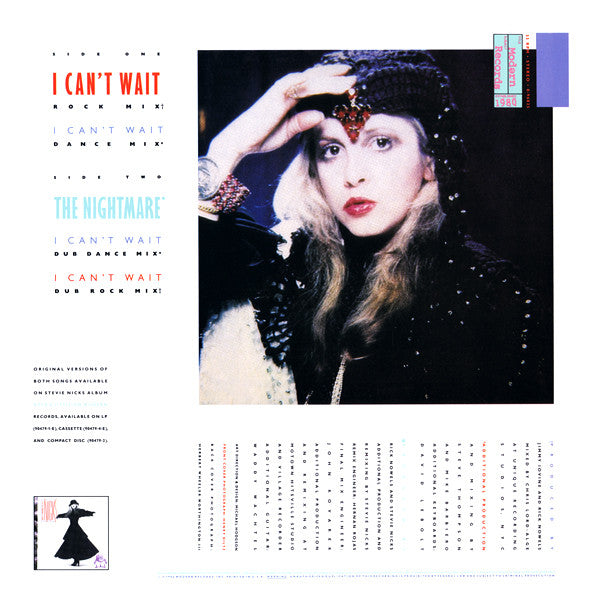 Stevie Nicks : I Can't Wait (12")