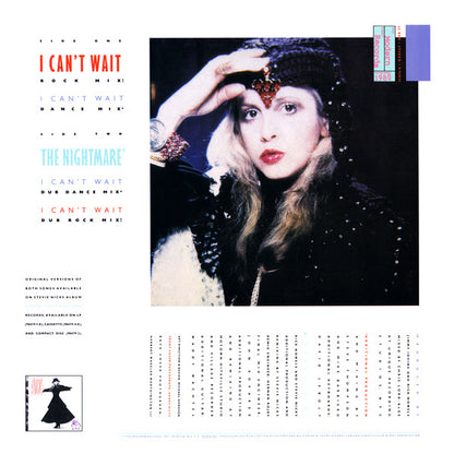 Stevie Nicks : I Can't Wait (12")