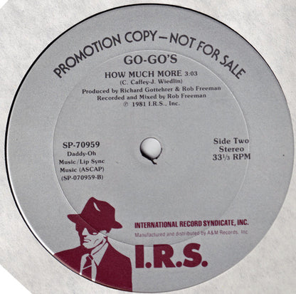 Go-Go's : We Got The Beat (12", Promo)