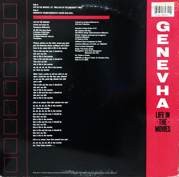 Genevha : Life In The Movies (12")
