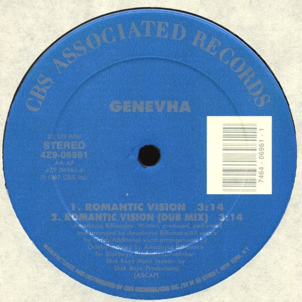 Genevha : Life In The Movies (12")
