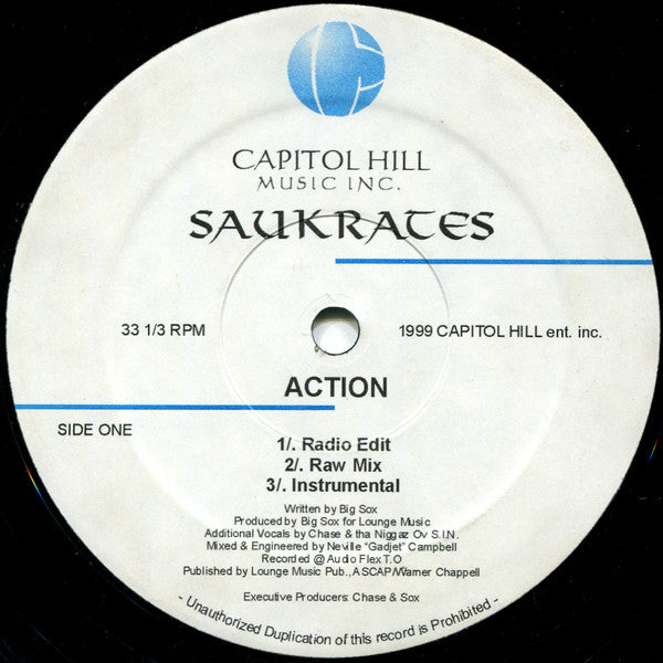 Saukrates : Action (12")