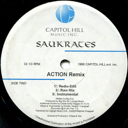 Saukrates : Action (12")