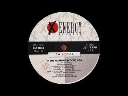 Ta Logo : In The Morning (12", Maxi)