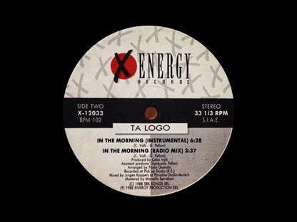 Ta Logo : In The Morning (12", Maxi)
