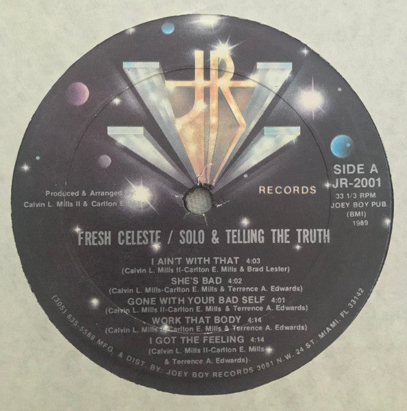 Fresh Celeste : Solo & Telling The Truth (LP, Album)