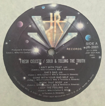 Fresh Celeste : Solo & Telling The Truth (LP, Album)