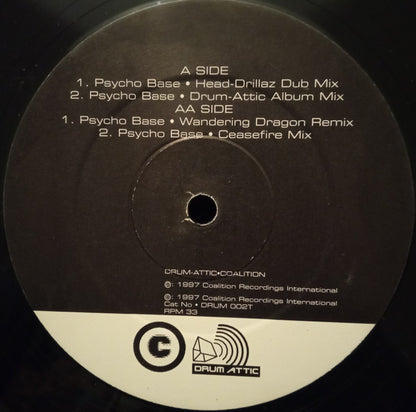 Shades Of Rhythm : Psycho Base (12")