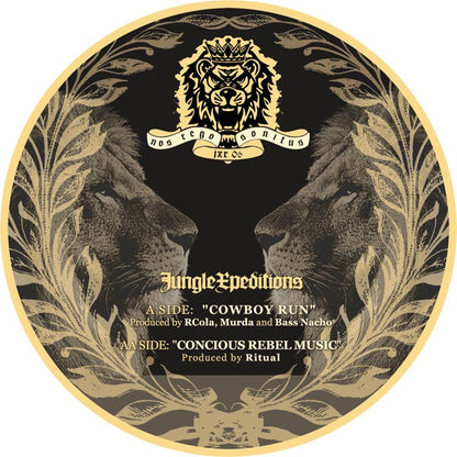 RCola / Jacky Murda / Bass Nacho / Ritual (3) : Cowboy Run / Conscious Rebel Music (12")