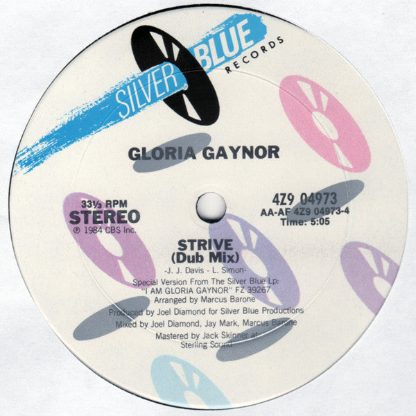 Gloria Gaynor : Strive (12")