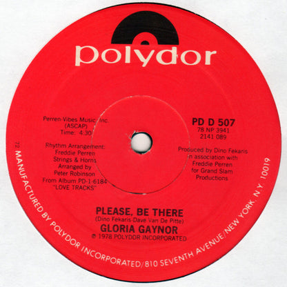 Gloria Gaynor : Anybody Wanna Party? (12", 72)