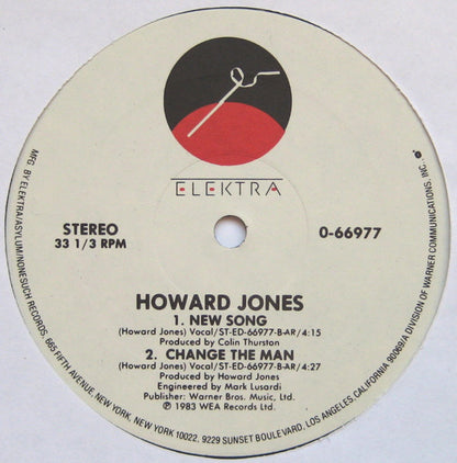 Howard Jones : New Song (12", EP, All)