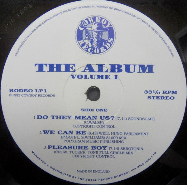 Various : Cowboy Records - The Album - Volume 1 (2xLP, Comp)