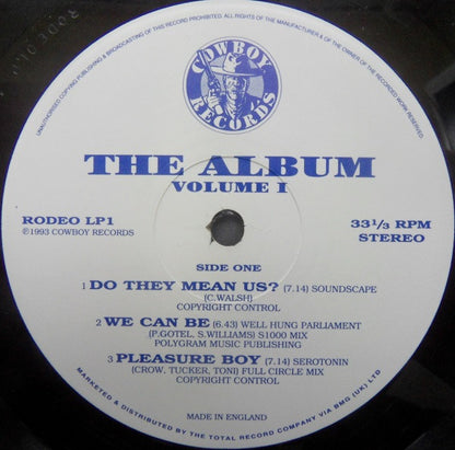Various : Cowboy Records - The Album - Volume 1 (2xLP, Comp)