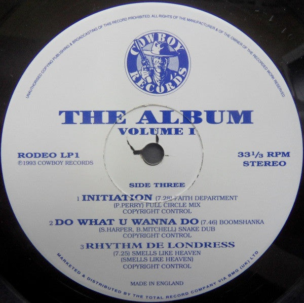 Various : Cowboy Records - The Album - Volume 1 (2xLP, Comp)