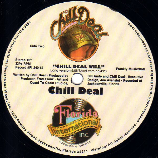 Chill Deal : Fatt Butt Girls (12")
