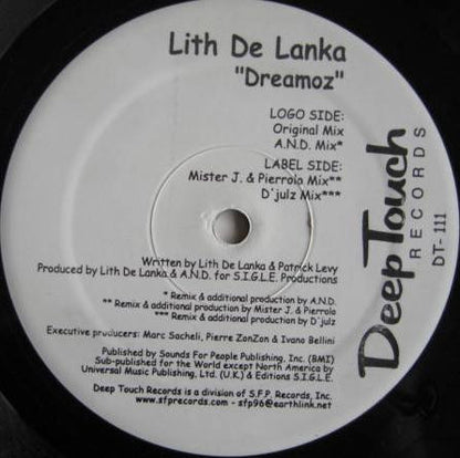 Lith De Lanka : Dreamoz (12")