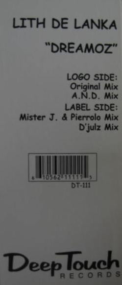 Lith De Lanka : Dreamoz (12")