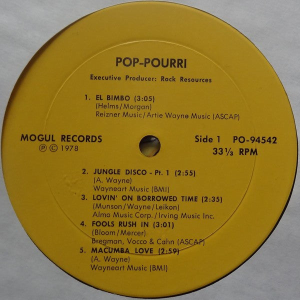Pop-Pourri : Pop-Pourri (LP, Album)