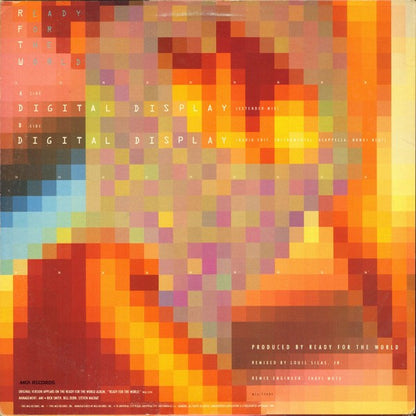 Ready For The World : Digital Display (12" Version) (12")