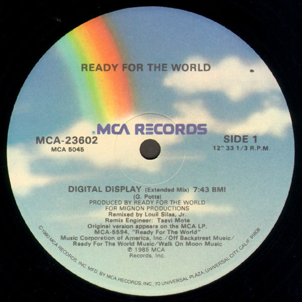 Ready For The World : Digital Display (12" Version) (12")