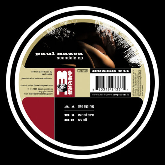 Paul Nazca : Scandale EP (12", EP)