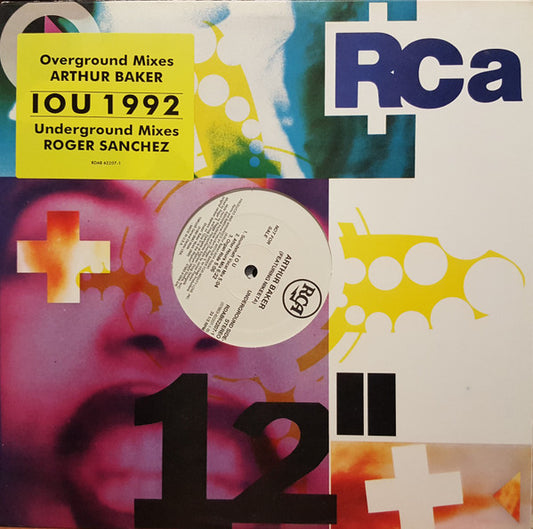 Arthur Baker Featuring Nikeeta : I.O.U. (12", Single, Promo)