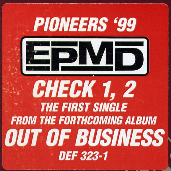 EPMD : Check 1, 2 (12", Single, Promo)